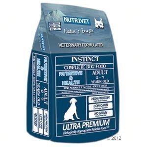 Nutrivet Instinct Nutritive & Health - säästöpakkaus: 2 x 12 kg