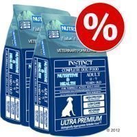 Nutrivet Instinct -säästöpakkaus: 2 x 12 kg - Growth & Nutrients