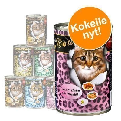 O'Canis for Cats -kokeilupakkaus 6 x 400 g - 5 makua