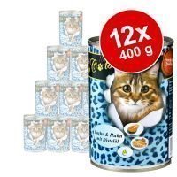 O´Canis for Cats -säästöpakkaus 12 x 400 g - kalkkuna
