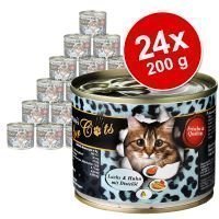 O´Canis for Cats -säästöpakkaus 24 x 200 g - ankka