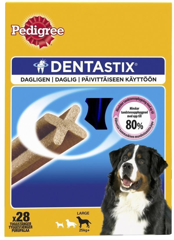 Pedigree Dentastix Giant +25 Kg Purupala 4 X 110 G