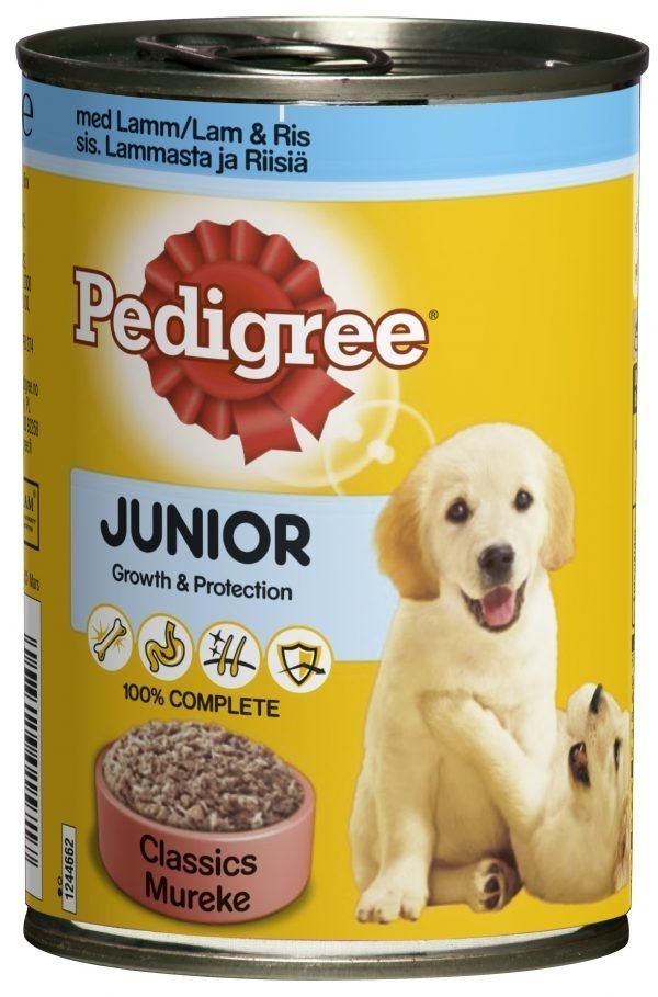 Pedigree Junior 400 G Koiran Tölkkiruoka