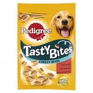 Pedigree Koiran Makupala 140 G Tasty Bites Cheesy Bites