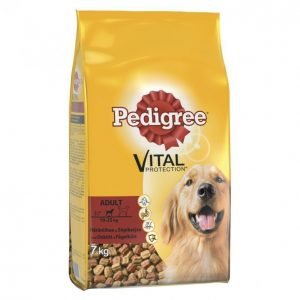 Pedigree Koiranruoka 7kg Adult Häränl-Siipikarja