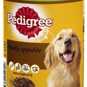 Pedigree Meaty Apetite Riistaa Ja Porkkanaa 400 G Tölkkiruoka