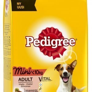 Pedigree Mini Härkää Ja Kasviksia 2 Kg Koiran Täysravinto