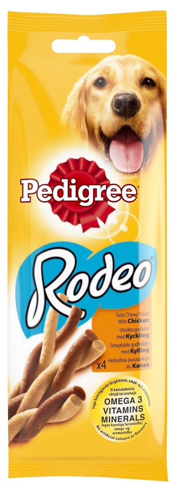 Pedigree Rodeo 70 G Purutangot Kana 4 Kpl