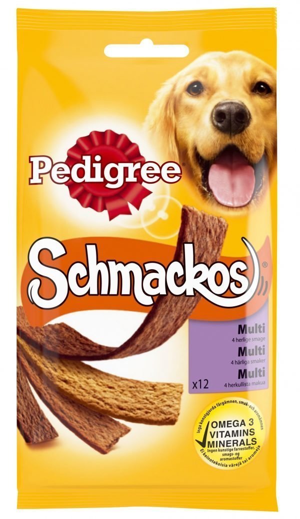 Pedigree Schmackos 104 G Koiran Makupala Lajitelma