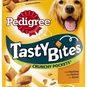 Pedigree Tasty Bites Crunchy Pockets 95 G Makupala