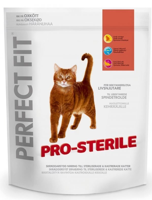 Perfect Fit Pro-Sterile Häränlihaa 750 G Kissan Ruoka