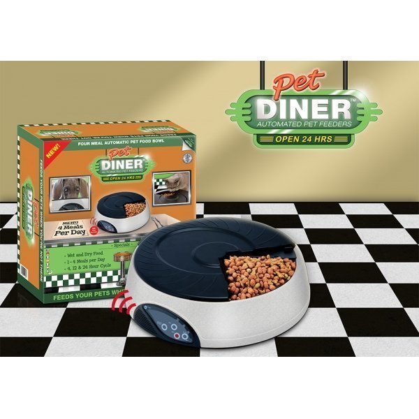 Petdiner Foderautomat Pet Diner 4 Meals