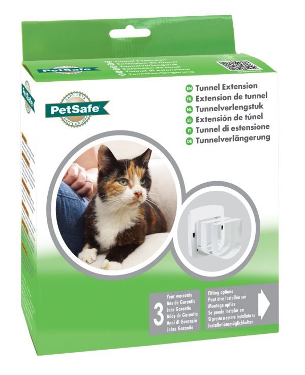 Petsafe Deluxe Kissanluukku Valkoinen 4 Lukitusmahdollisuutta