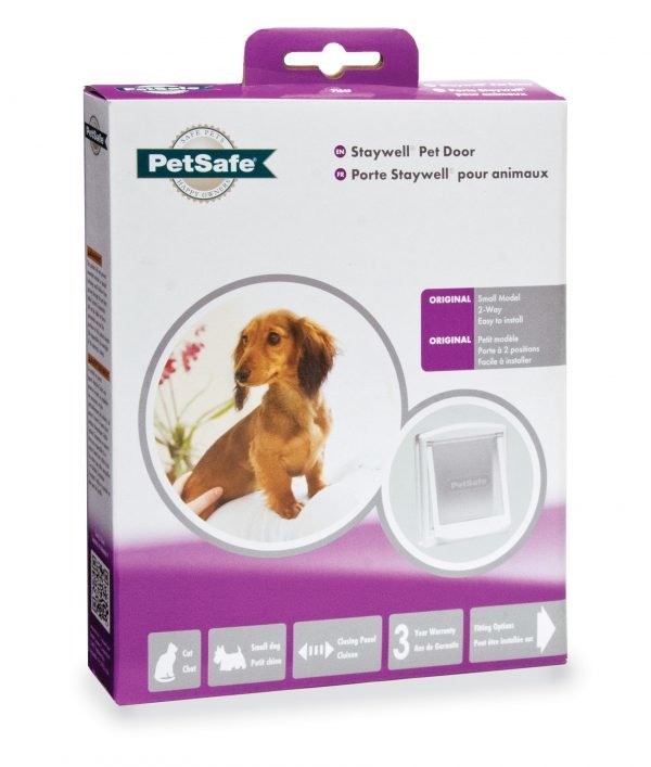 Petsafe Original Pieni Lemmikkiluukku Valkoinen 2 Lukitusmahdollisuutta