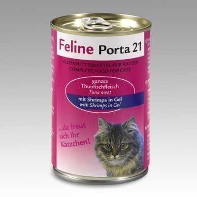 Porta 21 Feline Tonnikala & Katkaravut 400 G