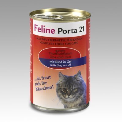 Porta 21 Feline Tonnikala & Pihviliha 400 G