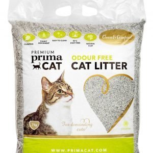 Premium Primacat Clean & Compact Odour Free 7 Kg Mikrohiekka