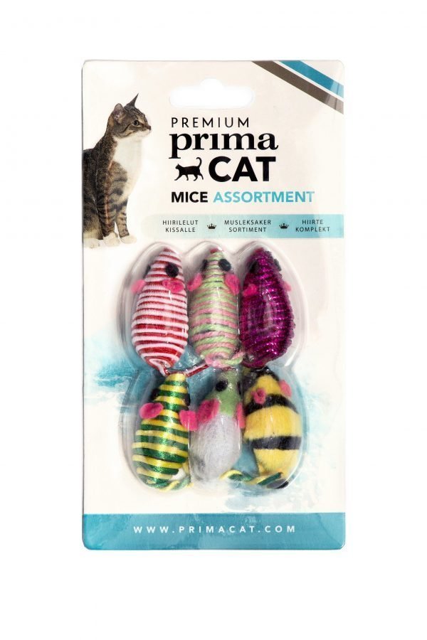 Premium Primacat Hiirilelu 6 Kpl