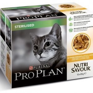 Pro Plan Cat Chicken Sterilised Multipack