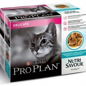 Pro Plan Cat Delicate Ocean Fish Multipack