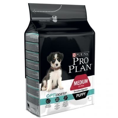 Pro Plan Medium Puppy Sensitive Digestion OPTIDIGEST - säästöpakkaus: 2 x 12 kg