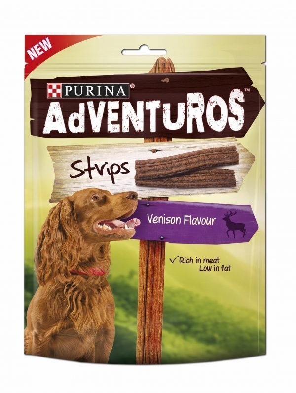 Purina Adventuros 90 G Strips-Makupalat Koirille