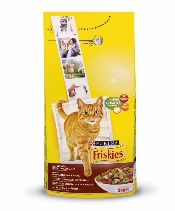 Purina Friskies Adult  2 Kg Naudanlihaa