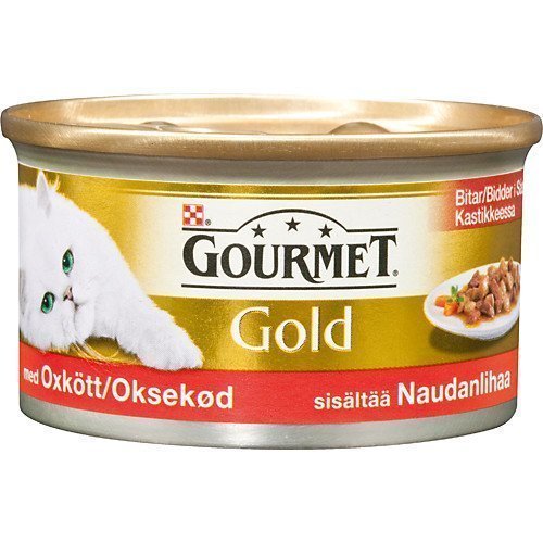 Purina Gourmet Gold Oxkött I Sås 12x85g