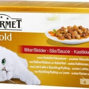 Purina Gourmet Gold Sauce Selection 4x85g