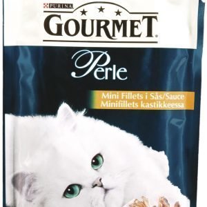 Purina Gourmet Perle 85 G Kanaa Minifillets Kastikkeessa Kissanruoka