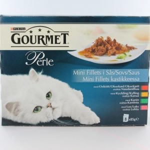Purina Gourmet Perle Mini Fillets I Sås Multipack 8x85g