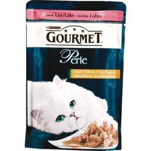 Purina Gourmet Perle Mini Fillets Lax 24x85g