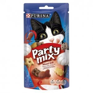 Purina Kissanherkku 60g Party Mix Mixed Grill