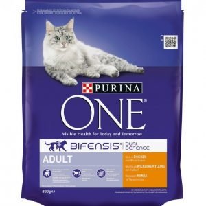 Purina Kissanruoka 800g Adult Kana/Kokojyvävilja