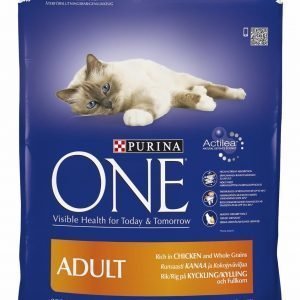 Purina One Adult 200 G Runsaasti Kanaa Ja Kokojyväviljaa Kissanruoka