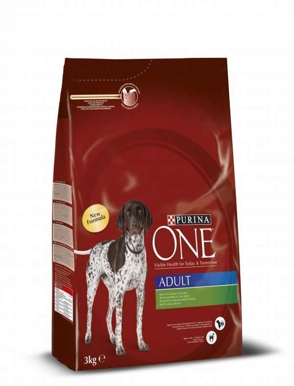 Purina One Adult 3 Kg Runsaasti Lammasta Koiranruoka