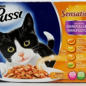 Pussi Sensations Kött I Gelé Multipack 12x100g