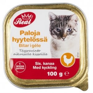 Real Cat Kissanruoka 100 G Kana