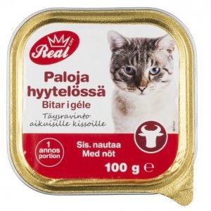 Real Cat Kissanruoka 100 G Naudanliha