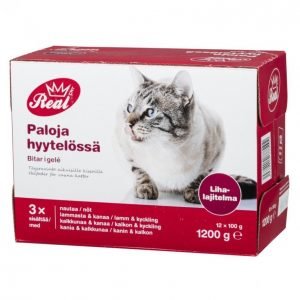 Real Cat Kissanruoka 12 X 100 G Lihalajitelma