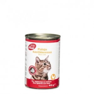 Real Cat Kissanruoka 415 G Lintu-Maksa