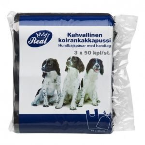 Real Dog Koirankakkapussi 3x50kpl