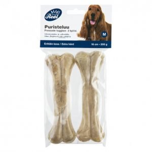 Real Dog Puristeluu 16 Cm 2 Kpl 200 G