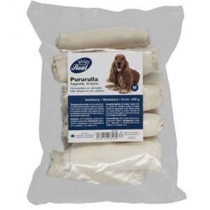 Real Dog Pururulla 13 Cm Vaalea 10 Kpl 400 G