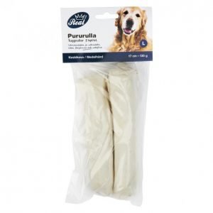 Real Dog Pururulla 17 Cm 2 Kpl Vaalea 130 G