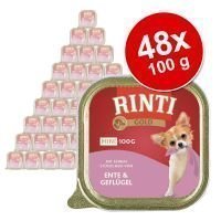 Rinti Gold Mini -säästöpakkaus 48 x 100 g - ankka & siipikarja