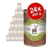 Rinti Nature´s Balance -säästöpakkaus 24 x 400 g - lammas