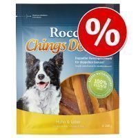 Rocco Chings Double -säästöpakkaus - kana & lammas (12 x 200 g)