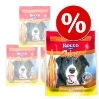 Rocco Chings -säästöpakkaus - ankanrinta (4 x 170 g)