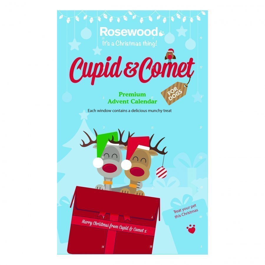 Rosewood Cupid & Comet Julkalender Till Hund